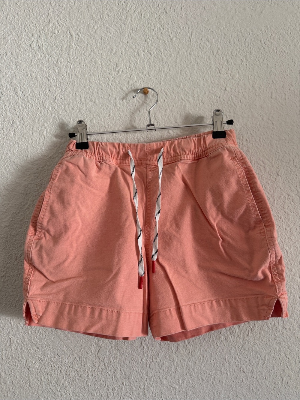 Topo Designs Peach Drawstring Athletic Shorts